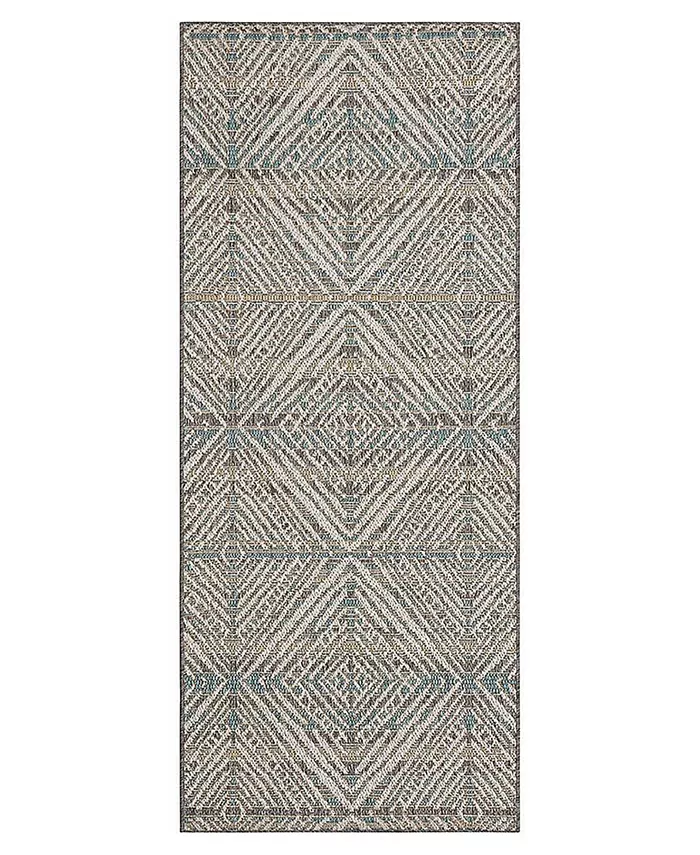 Mohawk Malibu Outdoor Shibori Diamonds 2'5