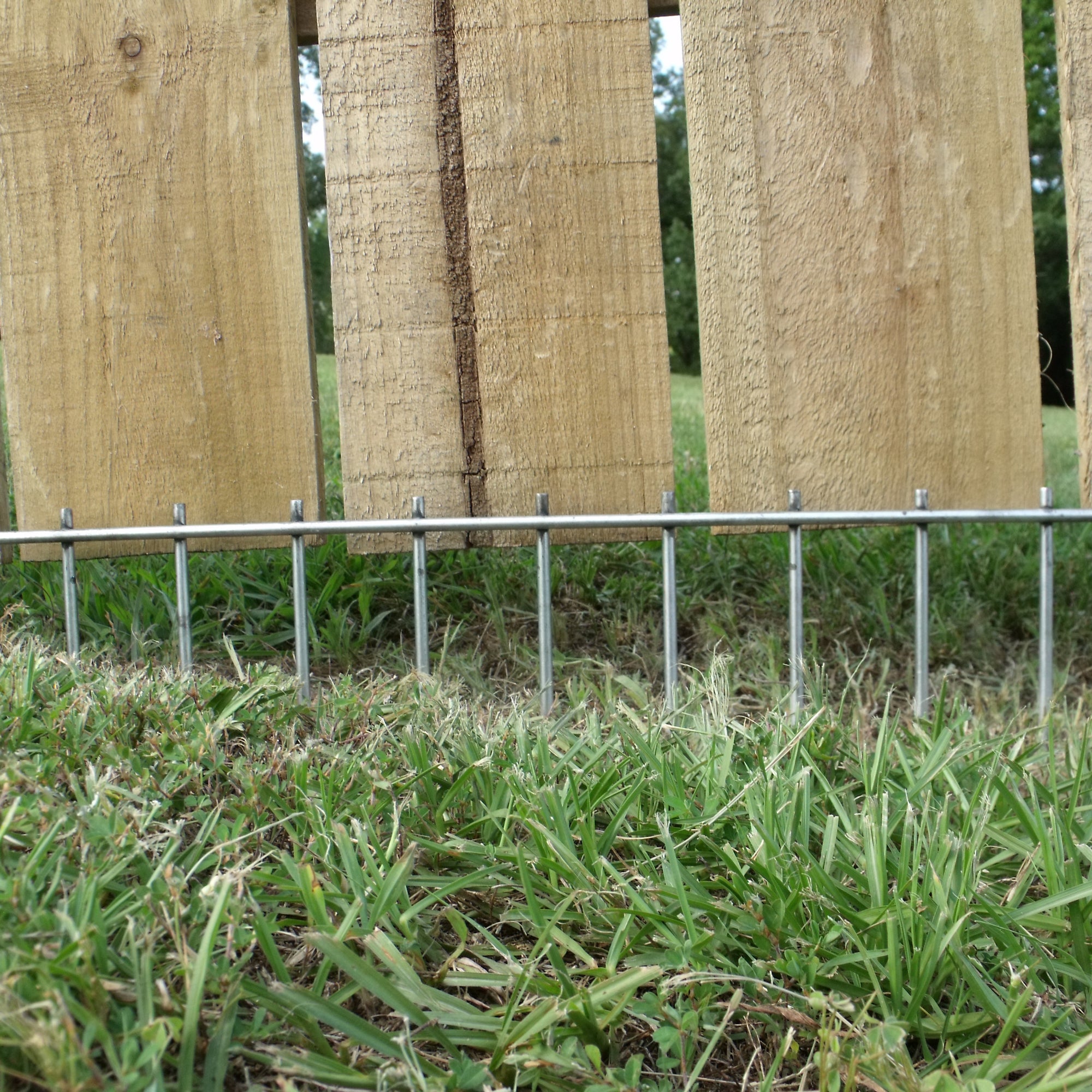 Dig Defence 25 Pack No-Dig Small/Medium Animal Barrier Fence 8" L x 32" W Galvanized Steel
