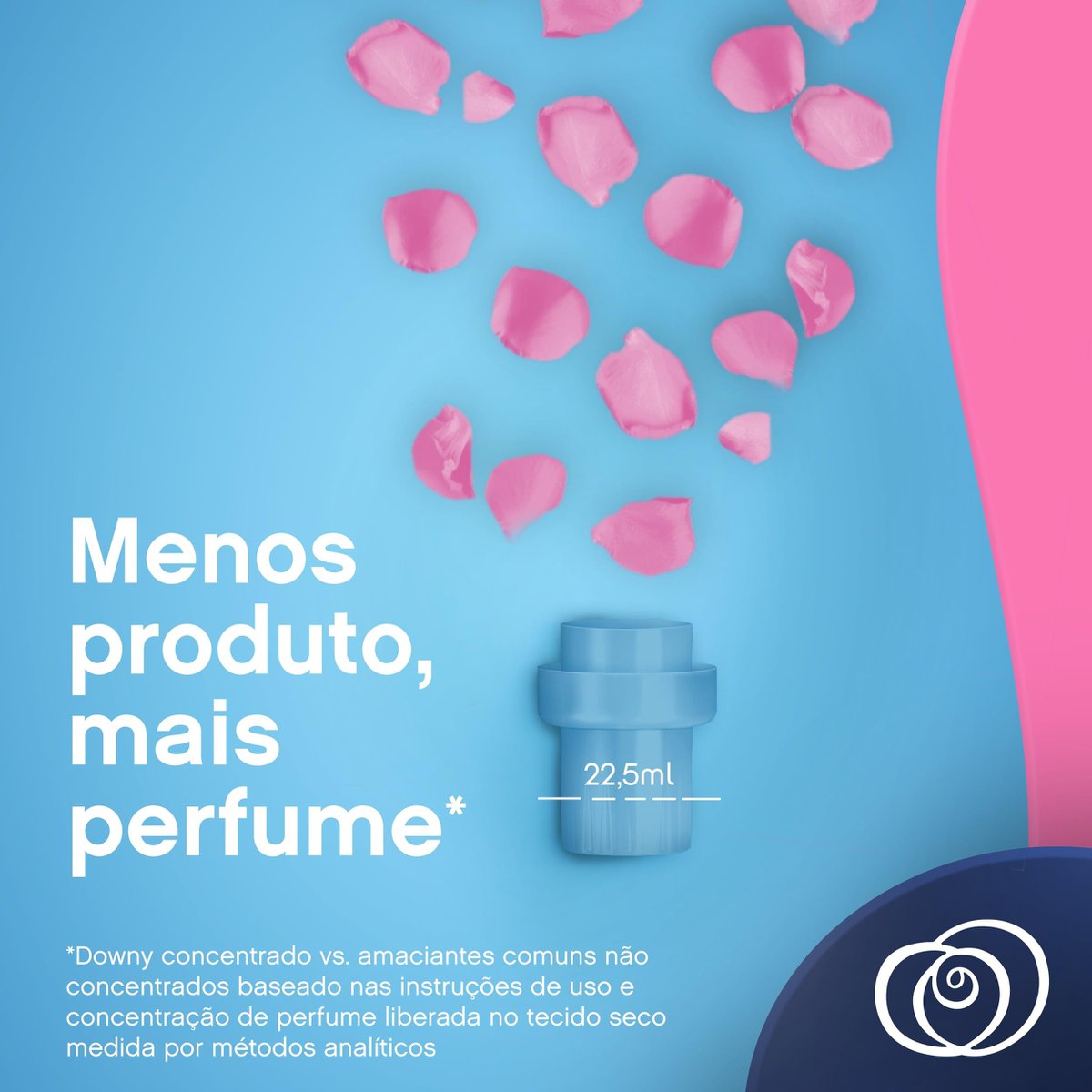 Kit com 4 Unidades de Amaciante Downy Concentrado Brisa de Verao 3 L