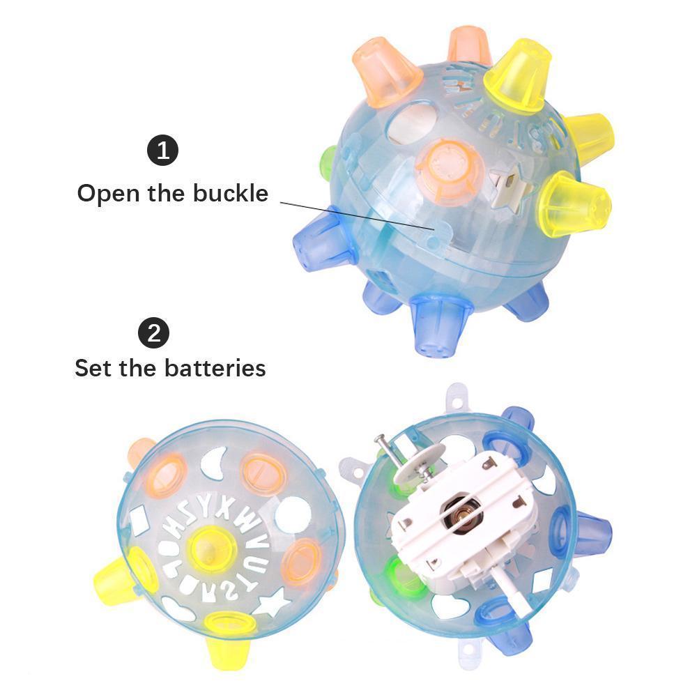 Electric Glow Jumping ball