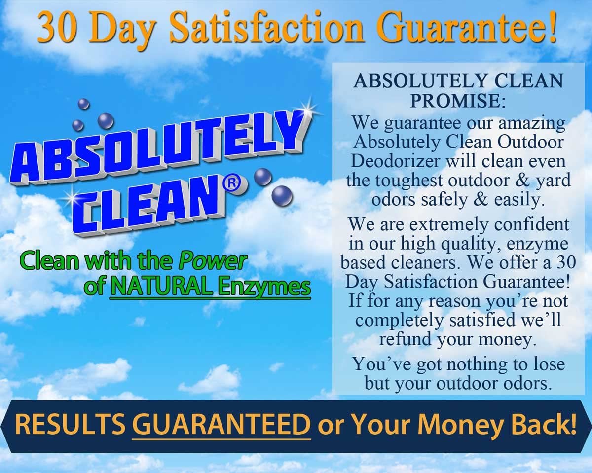 Amazing Outdoor Deodorizer - Natural Enzyme Formula - Just Spray and Walk Away - Grass， AstroTurf， Dog Runs， Patios， Decks， Fences and More - Prevents Lawn Yellowing - USA Made - Vet Approved