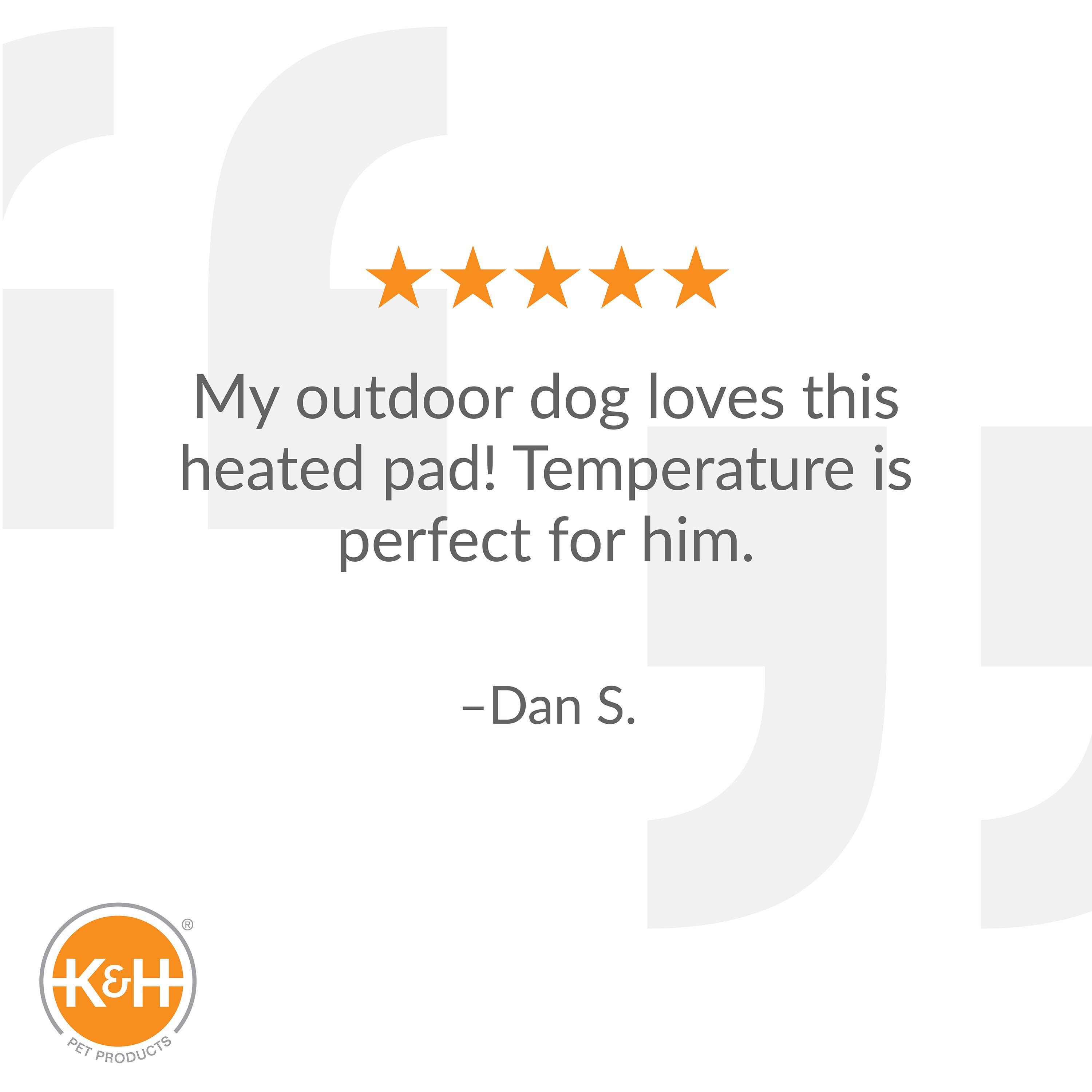 KandH Igloo Style Heated Pad