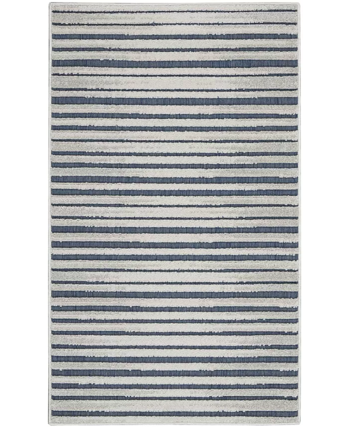 Nourison Key Largo KLG01 Blue Rug