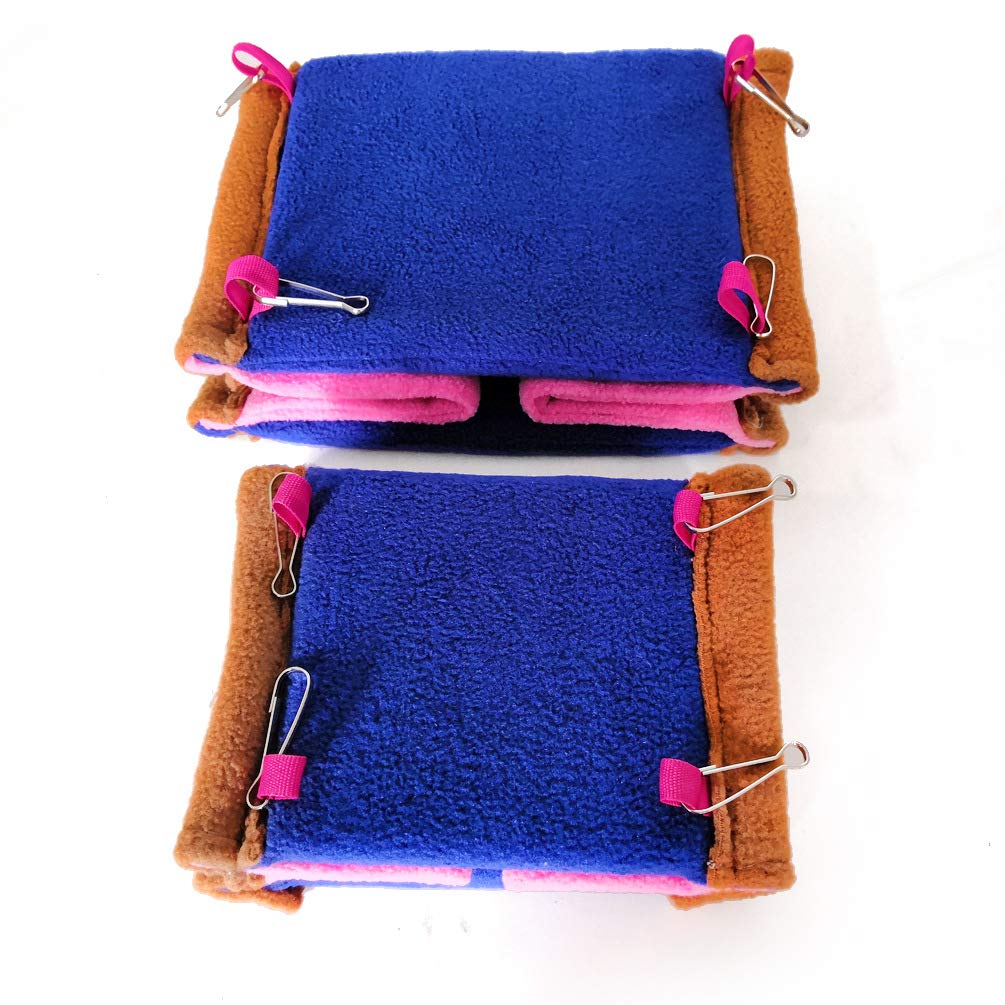 ISHANTECH Bird Nest House Bed Hammock Toy Cage Perch Stand