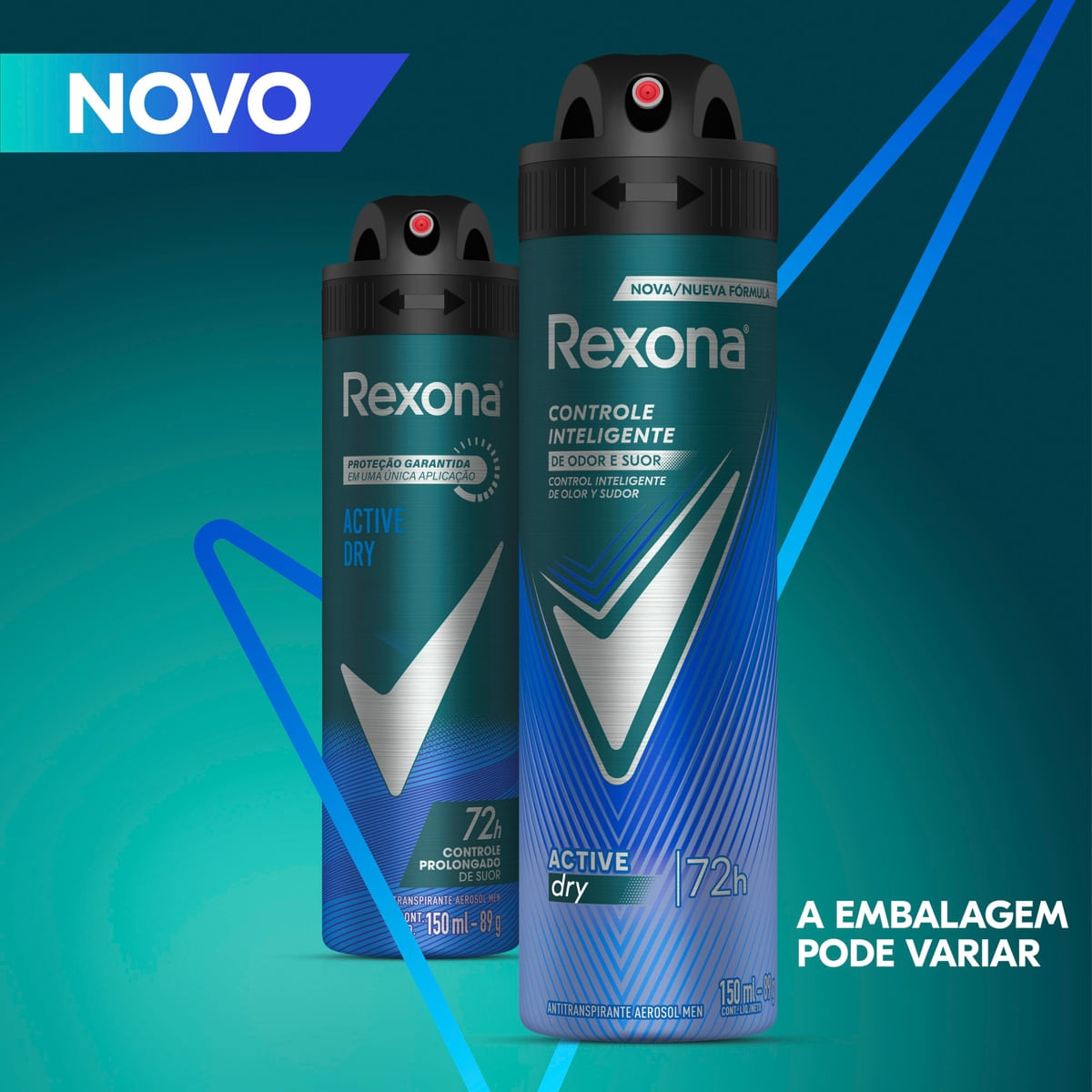 Antitranspirante Rexona Men Active Dry 150 ml