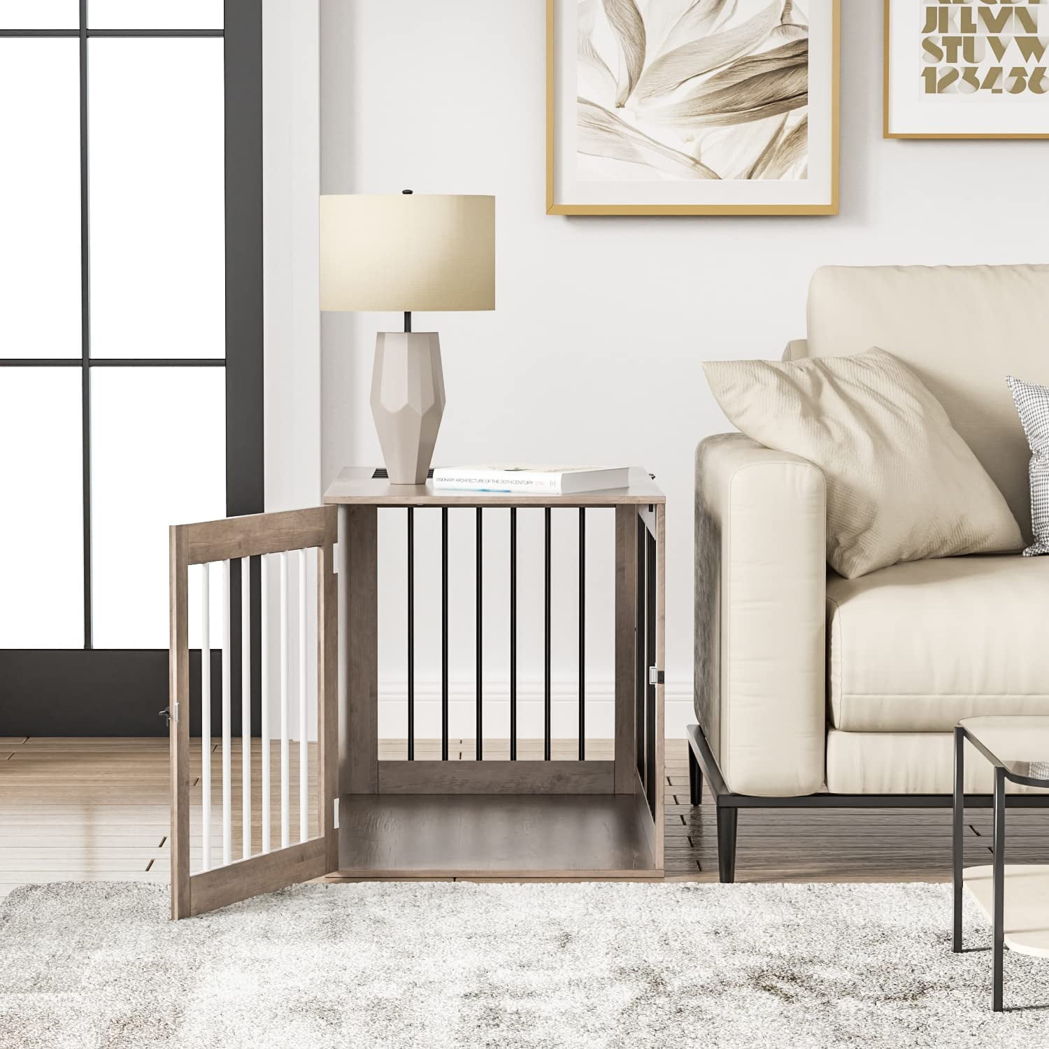 Medium Dog Crate， 22