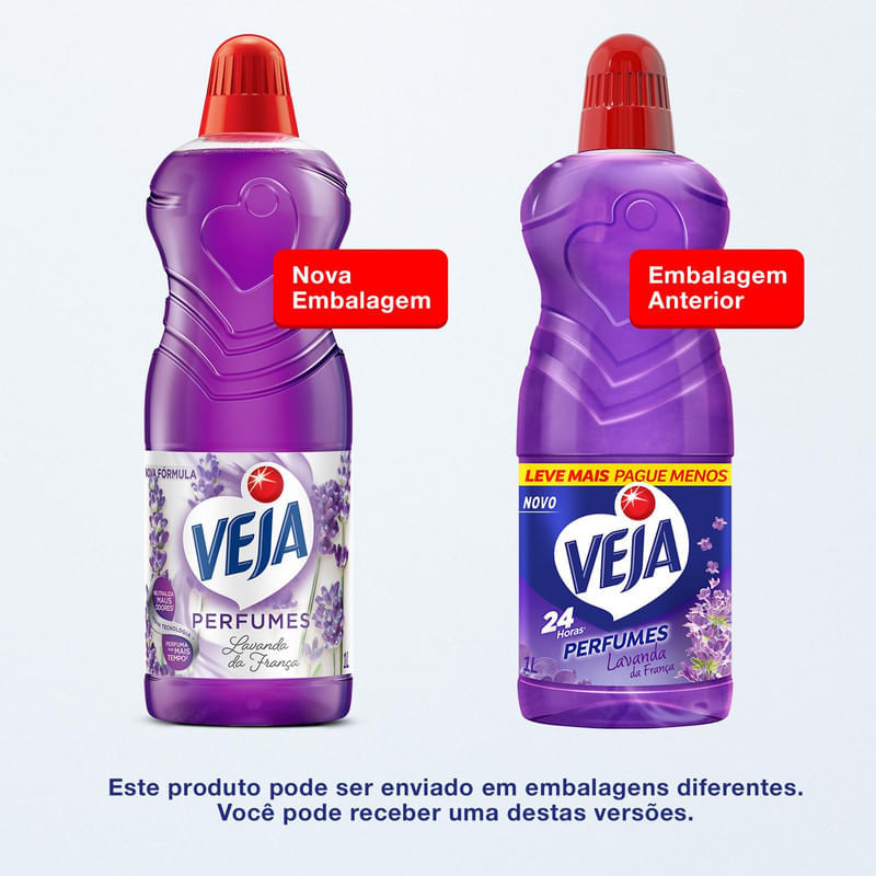 Limpador Perfumado Veja Lavanda da Franca - 1L
