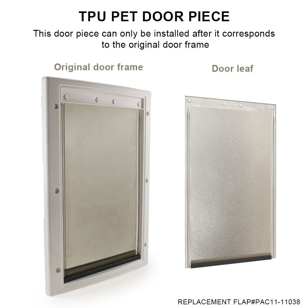 Paddsun Dog Door Replacement Flaps，Medium Dog Door Compatible with PetSafe Freedom PAC11