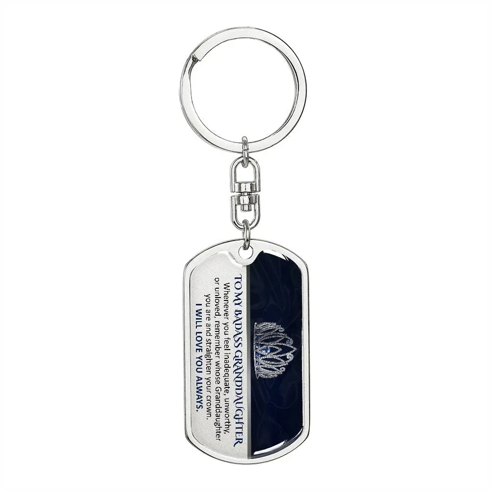 🔥 BIG SALE - 49% OFF🔥🔥 Keepsake for  Granddaughter Keychain -