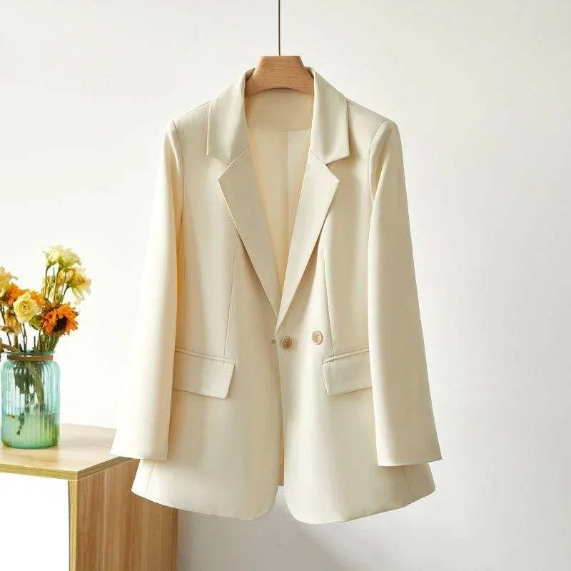 Novo Blazer Casual Chic Feminino - Elegância Minimalista Que Inspira!