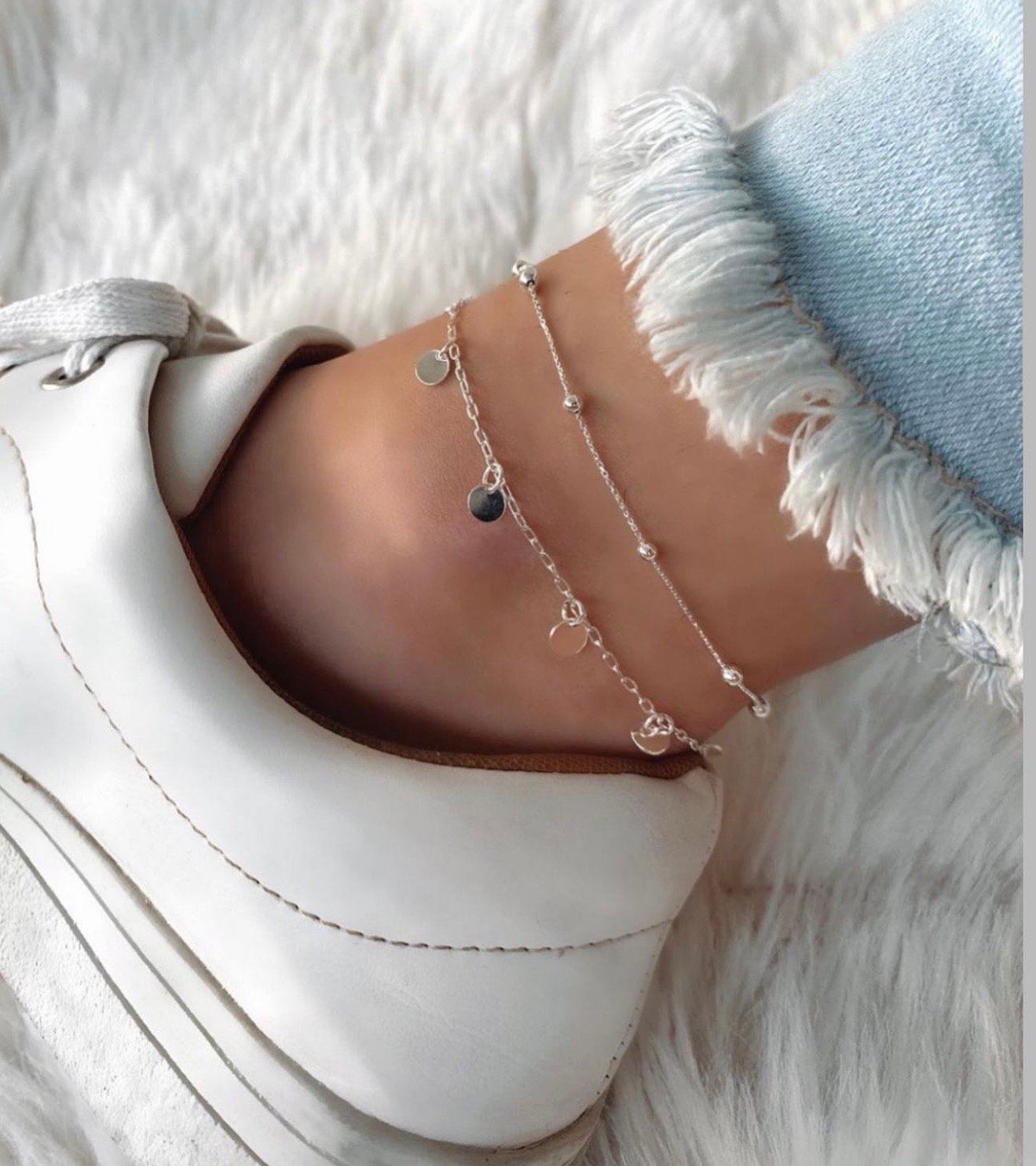 Tornozeleira Medalhinhas