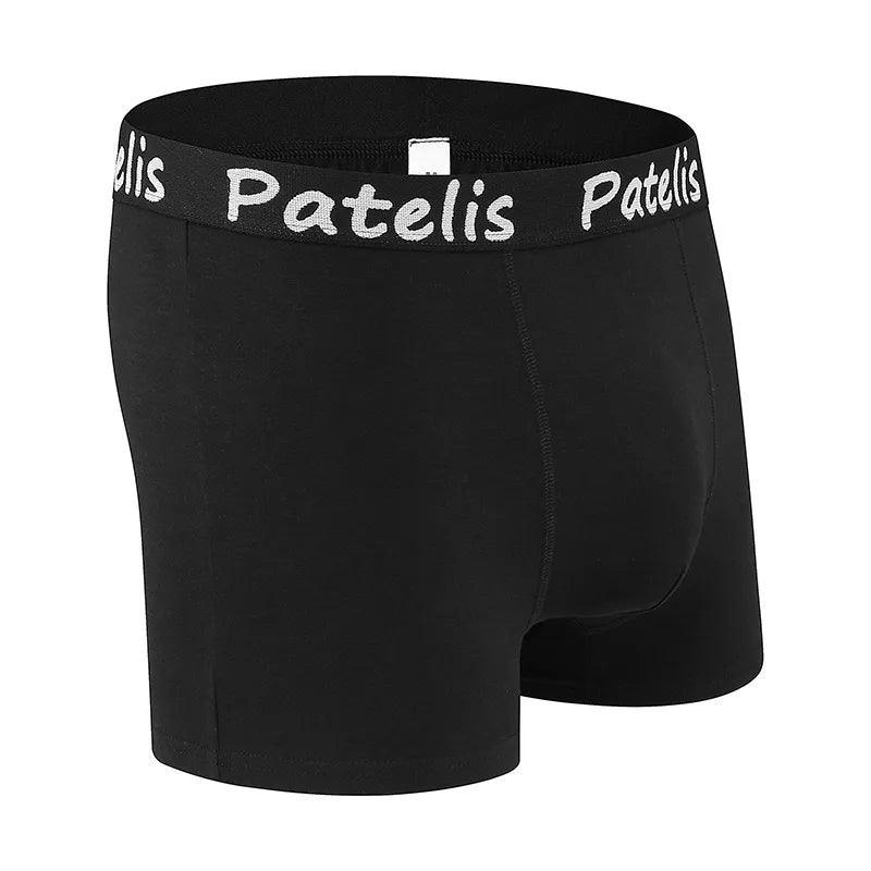 (Promoção Compre 2 leve 3) Kit De Cuecas Box Em Algodão - Patelis / As Mais Confortáveis e Sofisticadas Do Mercado Agora Disponiveis em Nossa Loja!