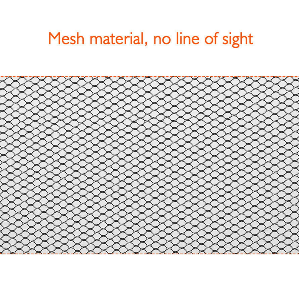 CALIDAKA Pet Gate， Indoor Outdoor Retractable Dog Fence， Adjustable， Portable Folding Mesh， Enclosure Net， Extra Wide(Black/180*72cm)