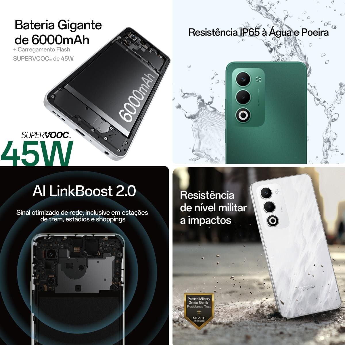 Smartphone OPPO A5 5G  Smartphone OPPO com entrega rápida.