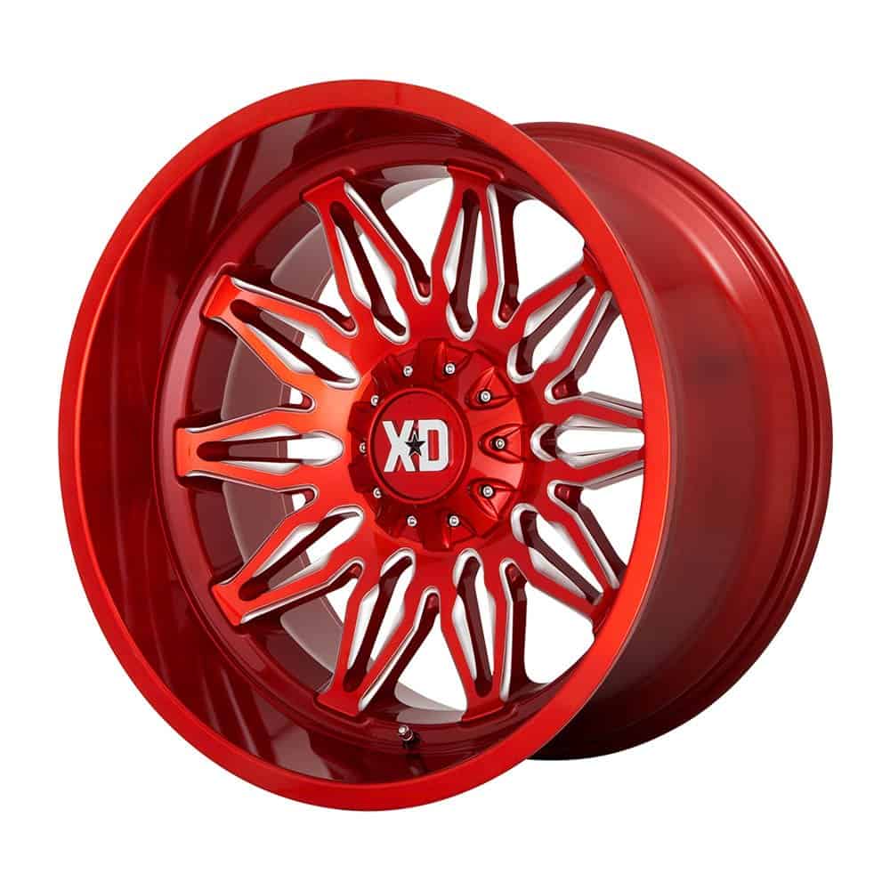 XD XD859 GUNNER XD859 20X10 5X5.0/5.5 GL-RED-MIL -18MM