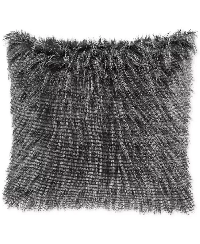 Madison Park Edina Faux-Fur Decorative Pillow， 20