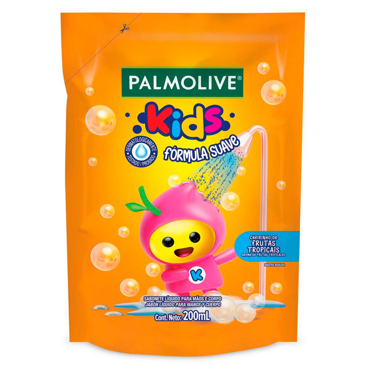Sabonete Liquido Refil Infantil Palmolive Kids Minions 200ml