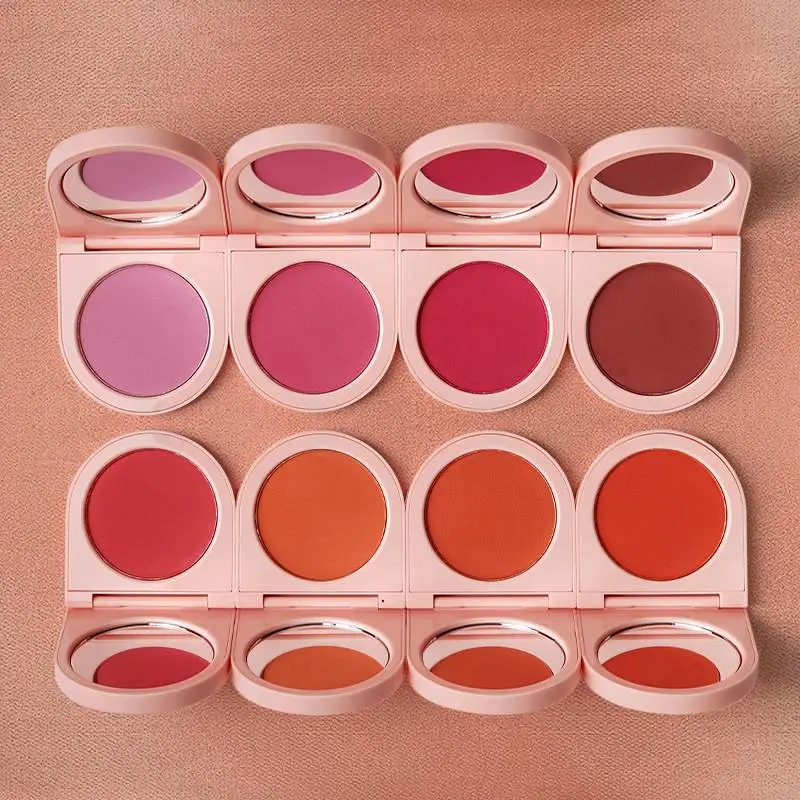 vegan custom 8 color private label blush