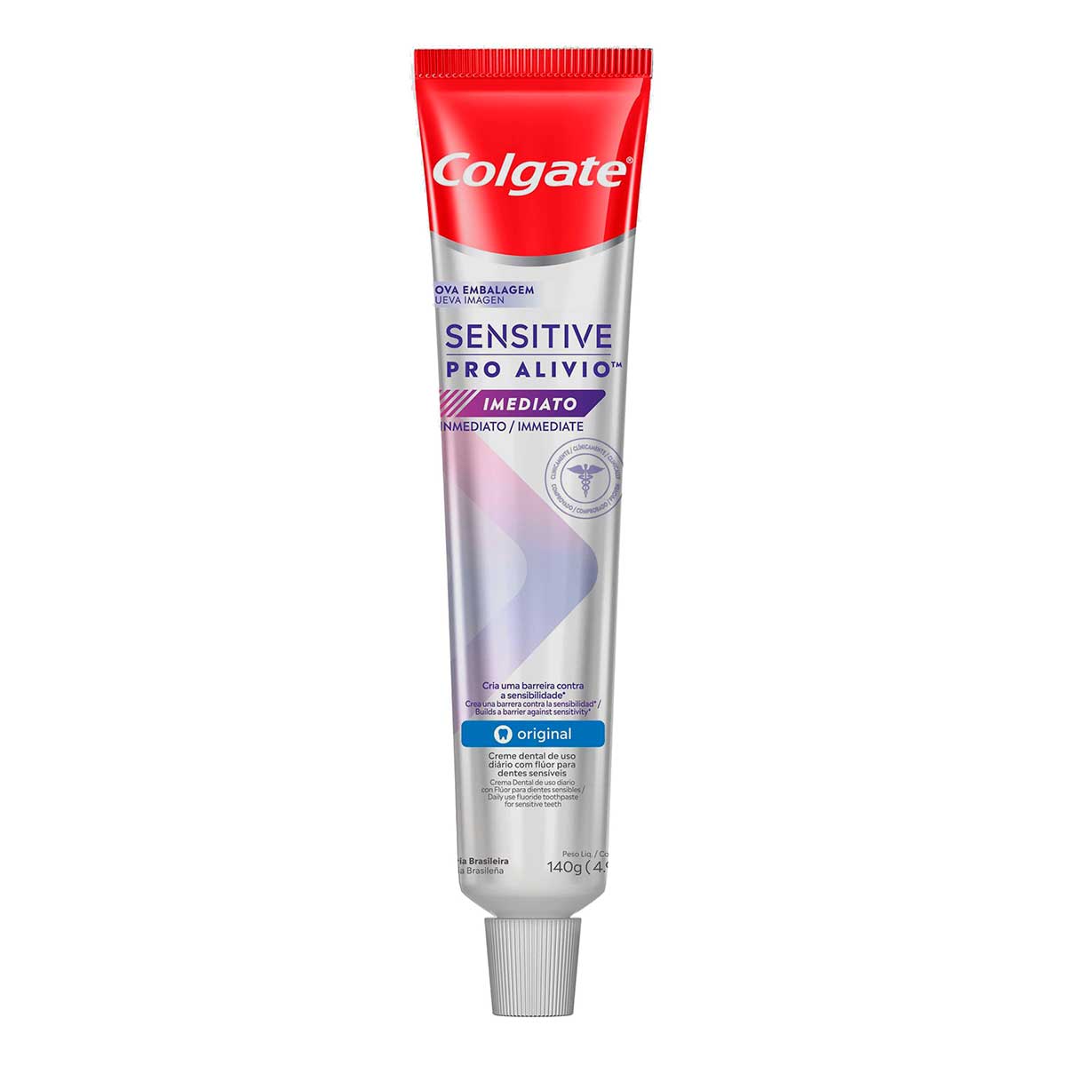 Creme Dental para dentes sensiveis Colgate Sensitive Pro-Alivio Imediato Original 140g