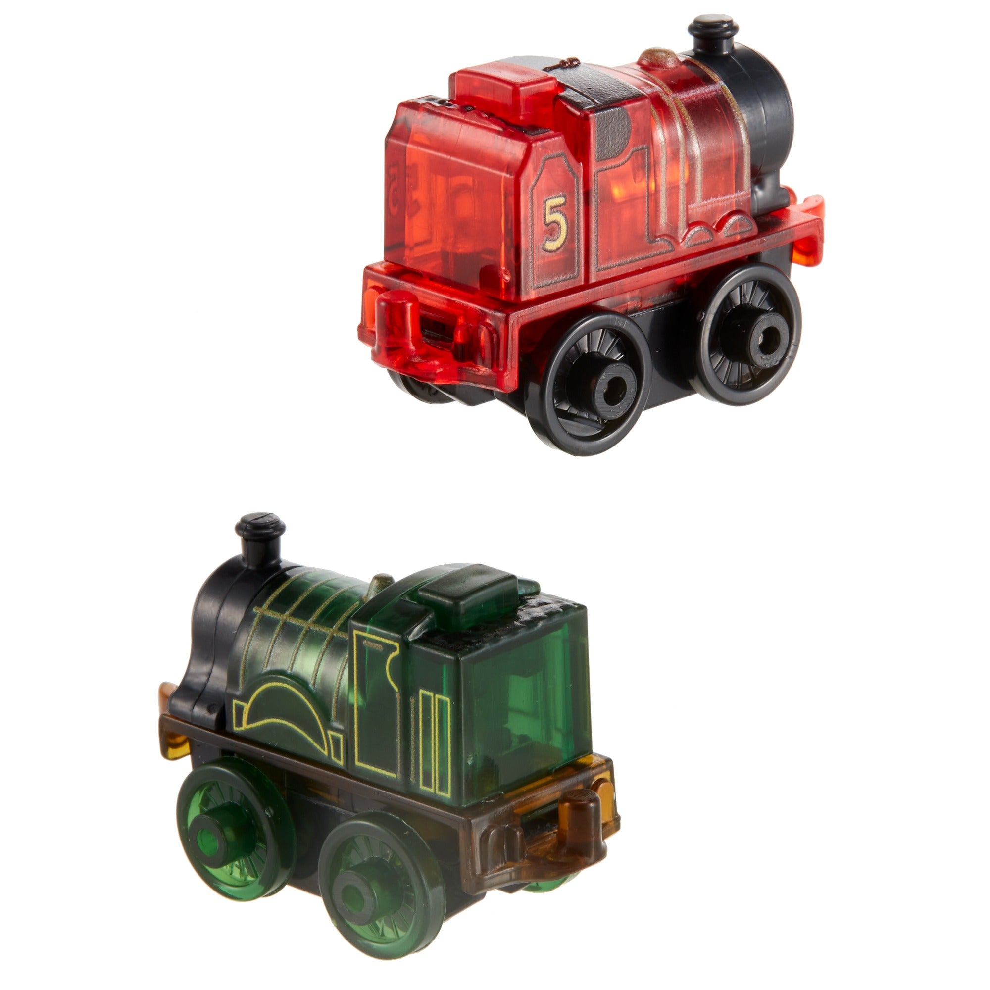 Thomas and Friends MINIS Light-Ups James and Emily Engines Train Vehicle Playset (2 Pieces)
