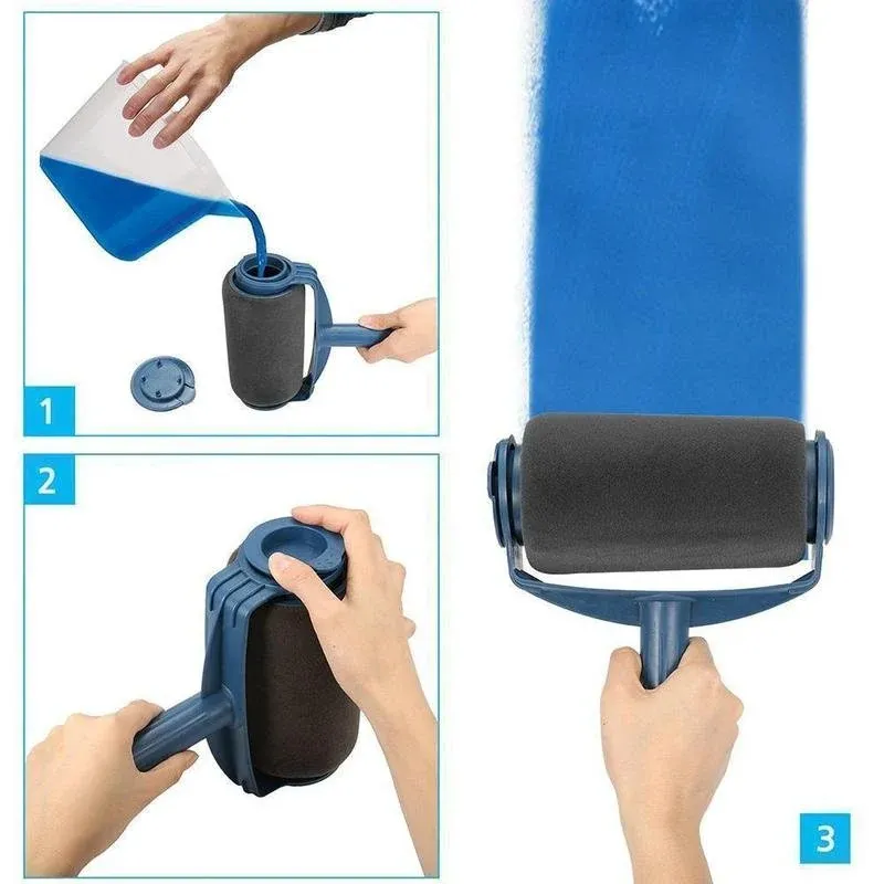 🔥BIG SALE - 48% OFF🔥🔥🧰Paint Roller Brush Painting Handle T