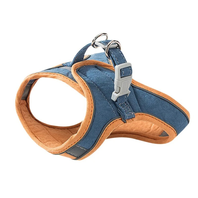 Reflective Cat Harness | Escape-Proof Adjustable Breathable Vest for Safe Outdoor Walks