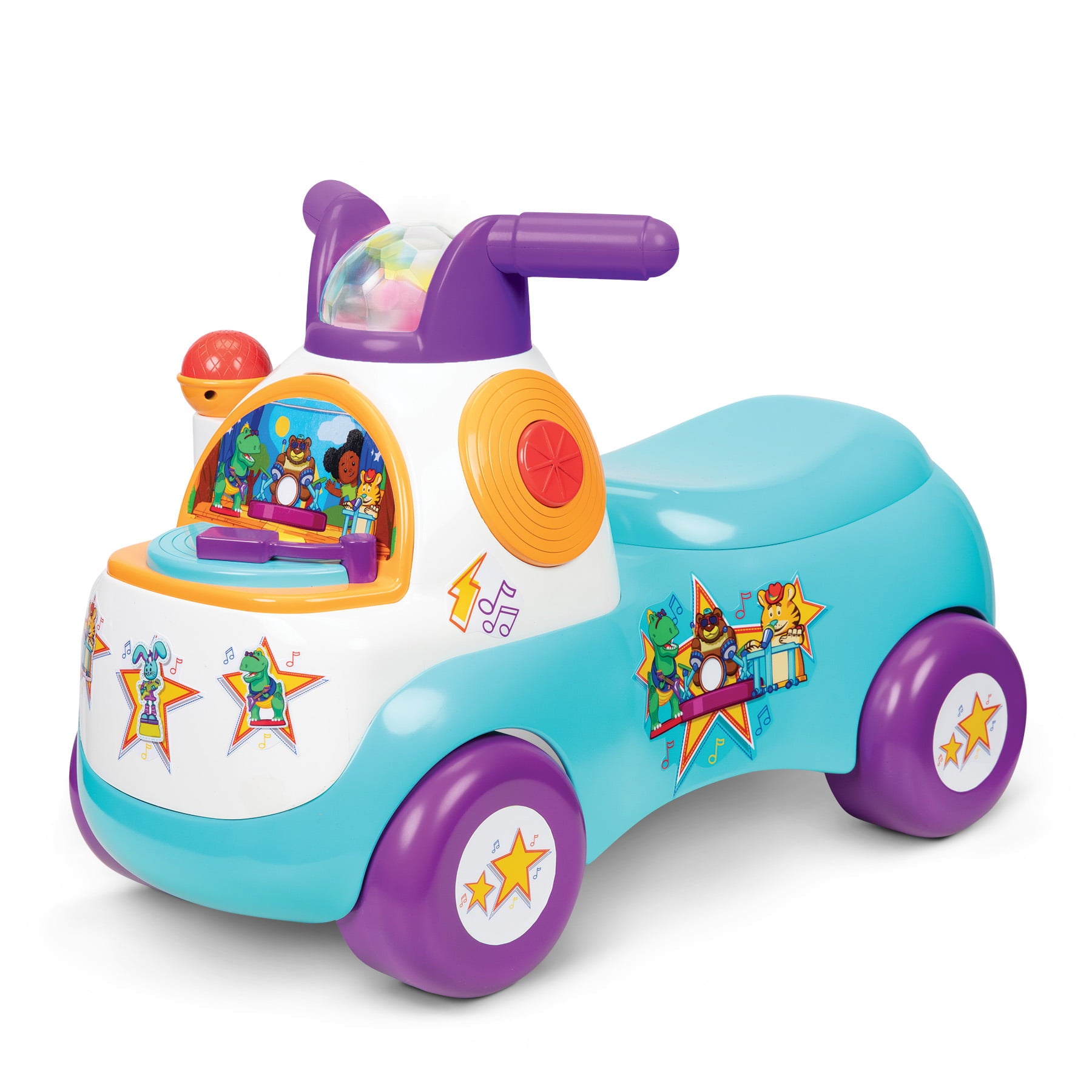 Little People Fisher-Price Move N Groove Ride-on with Lights and Sounds