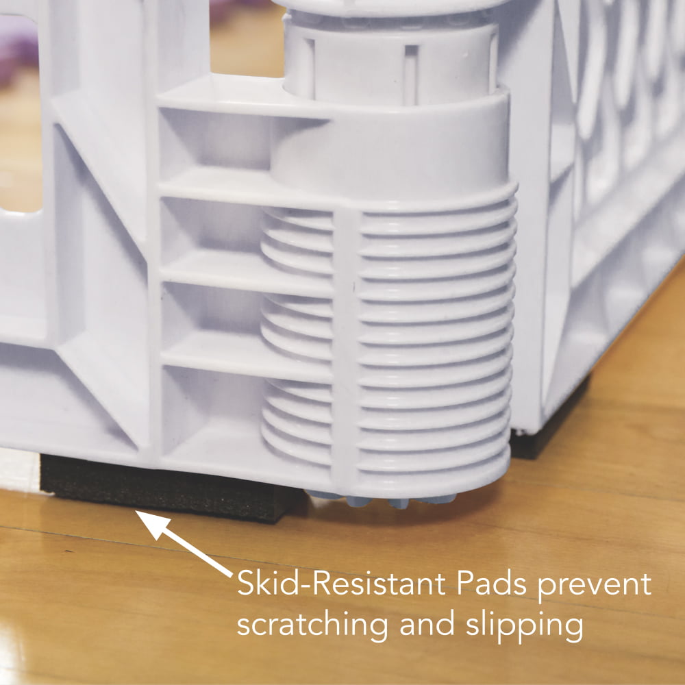 North States MyPet Petyard Passage Yard for Pets， Gray Plastic