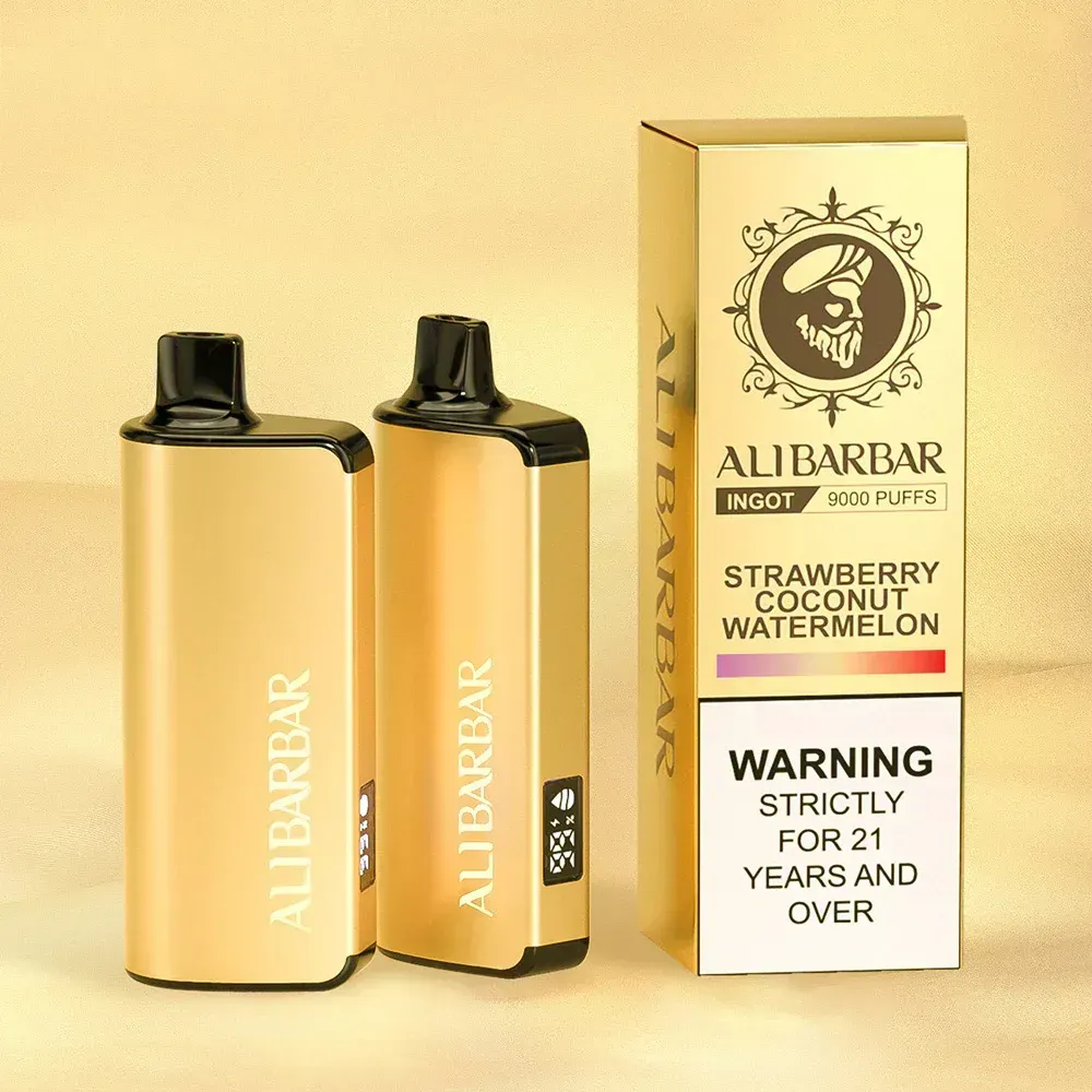 🔥 Grab the 5-Pack Alibarbar Ingot Vapes – Premium Flavour, Unmatched Value! 💨