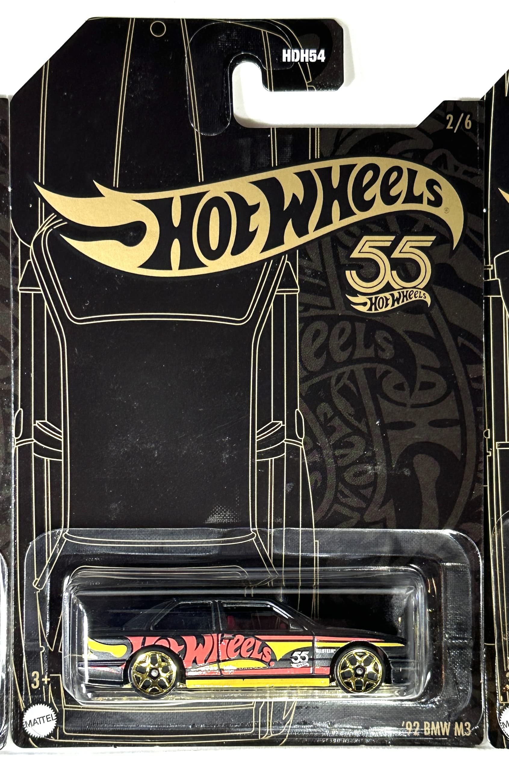 2023 Hot Wheels 55th Anniversary Pearl and Chrome Series Set of 5 Diecast Vehicles HDH54-956C