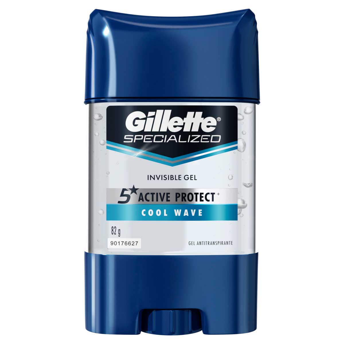 Desodorante Antitranspirante Gillette Specialized Cool Wave Gel 82g