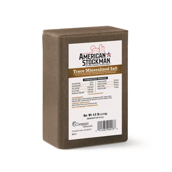 American Stockman Trace Mineral Brick