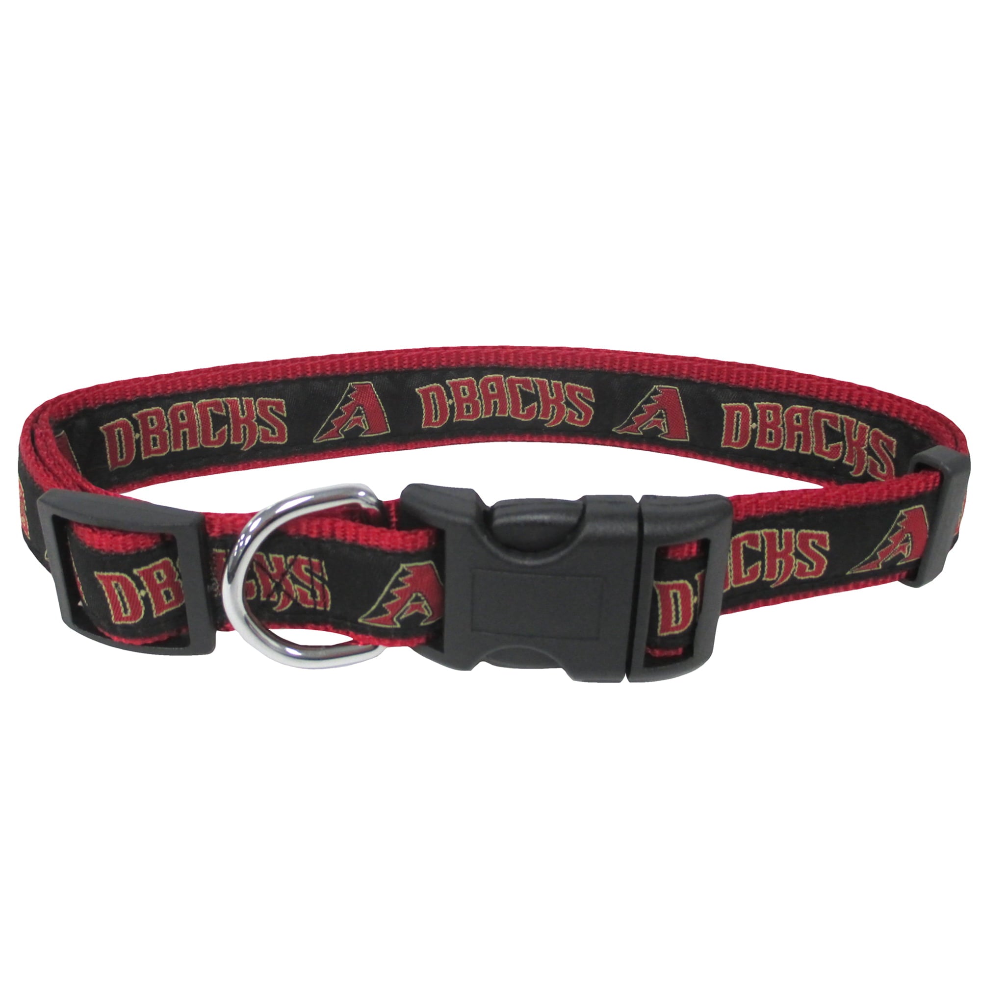 Pets First MLB Arizona Diamondbacks Dogs and Cats Collar - Heavy-Duty， Durable and Adjustable - Medium