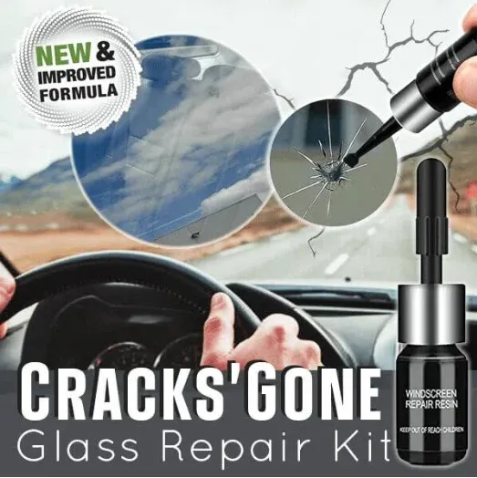 🔥 BIG SALE - 47% OFF🔥Glass Repair Kit (New Formula) 🔥