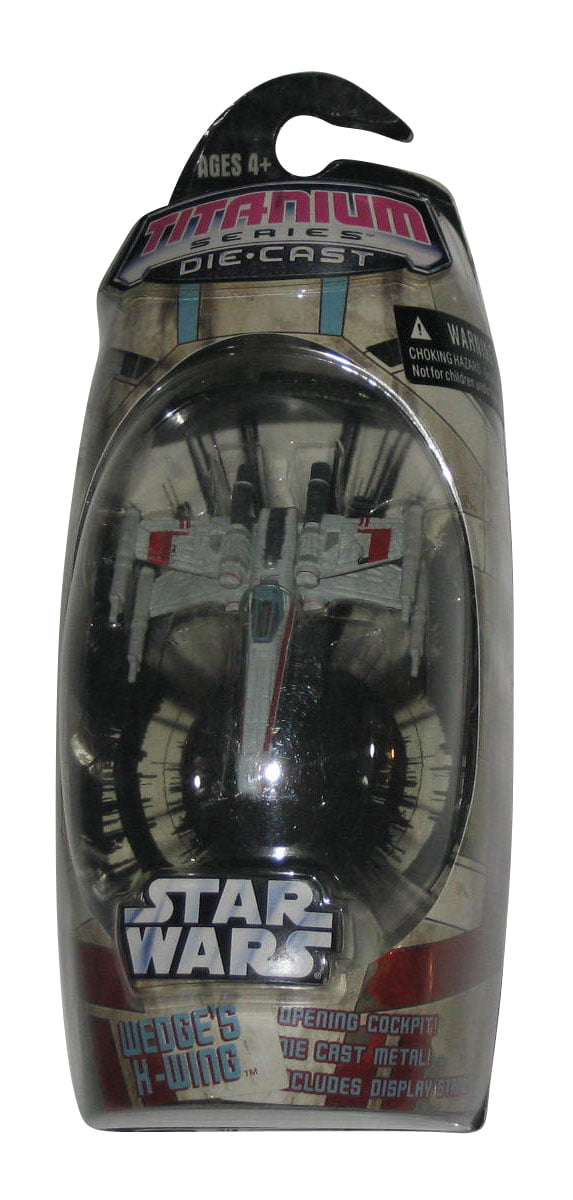 Star Wars Titanium Series (2006) Wedge's X-Wing Die-Cast Toy Vehicle