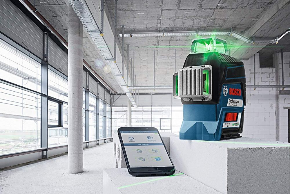 Bosch GLL3-330CG Green Line Laser Level - 360 Degree