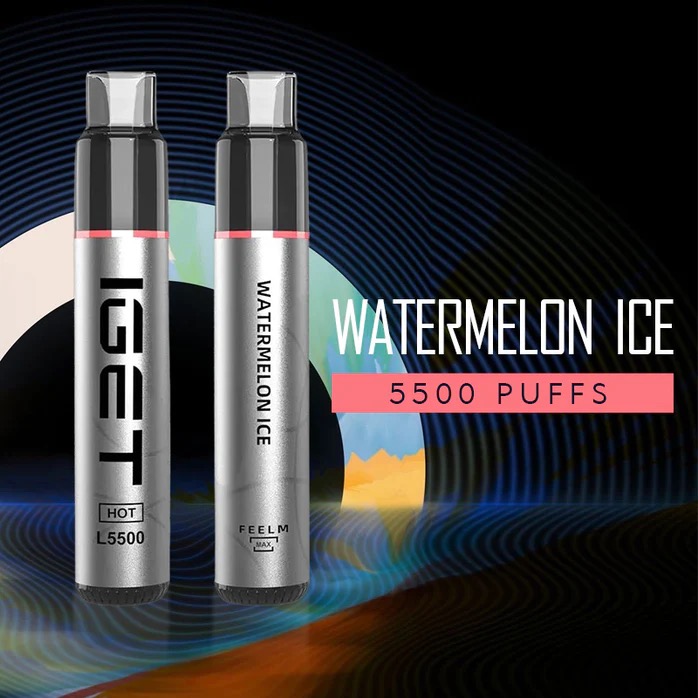 IGET Hot Watermelon Ice – 5500 Puffs