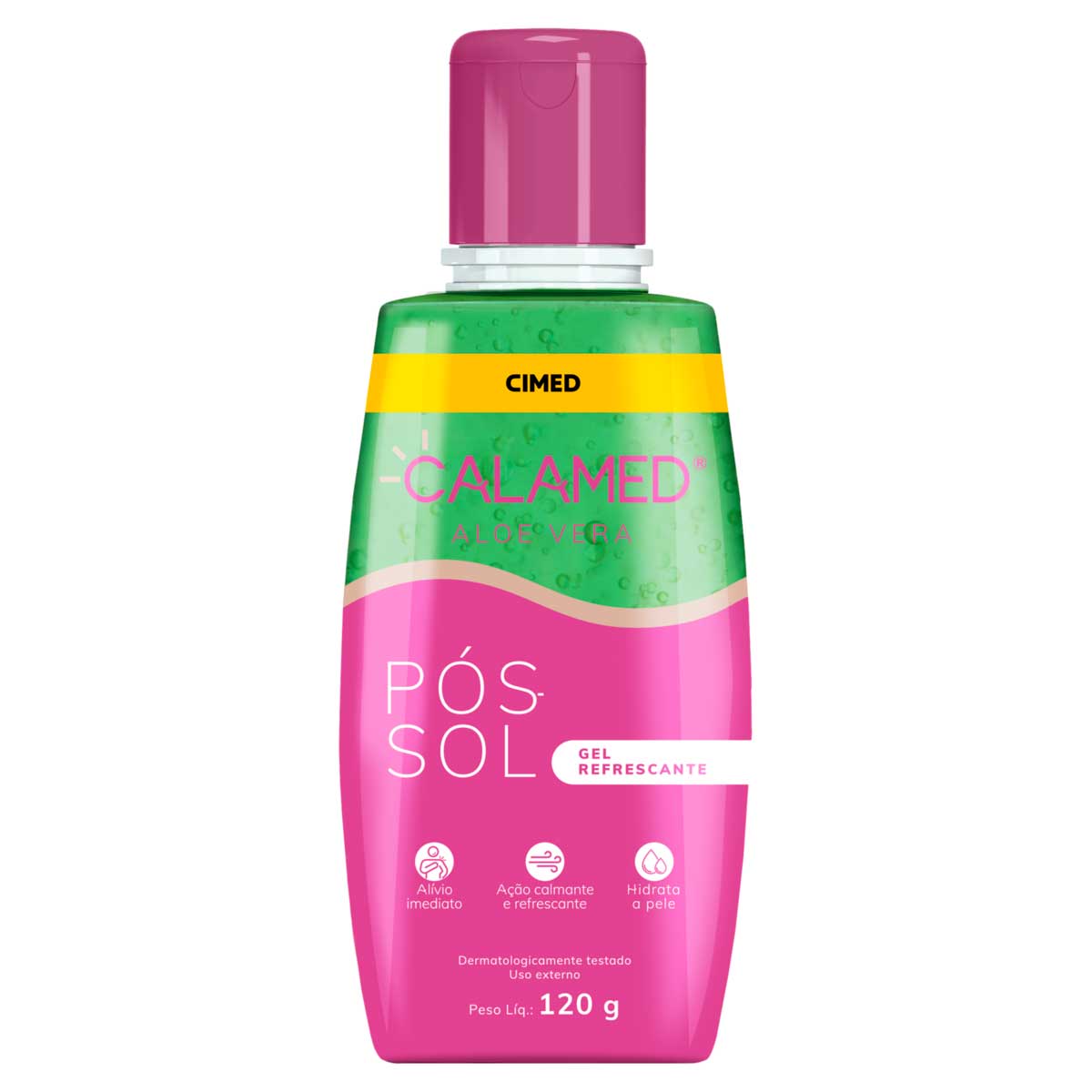 Pos-Sol Gel Refrescante Aloe Vera Calamed 120g
