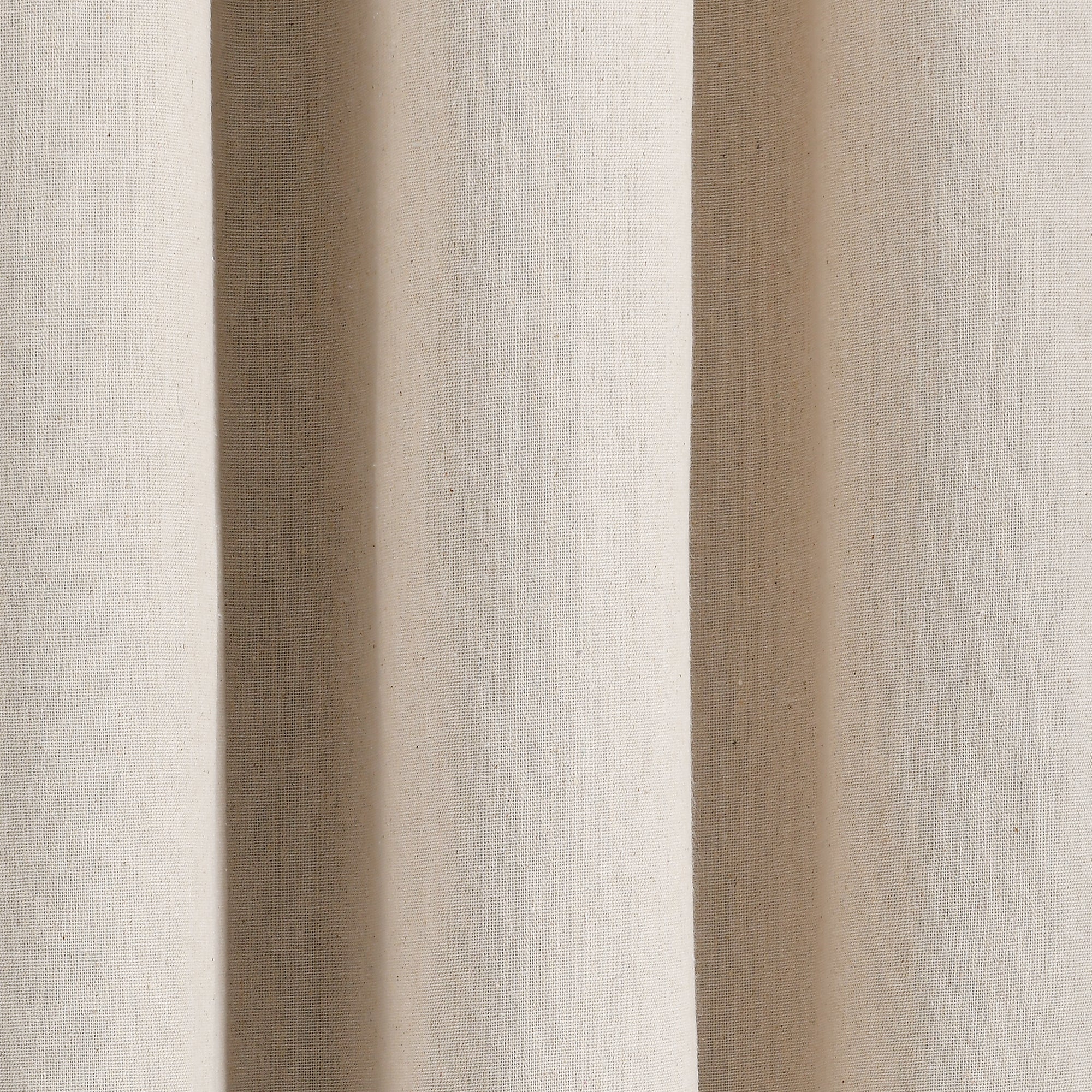 Insulated Grommet Blackout Faux Linen Window Curtain Panel