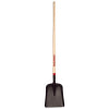 Ames Razorback Steel 11 in. W x 58.75 in. L Square Point Shovel Wood