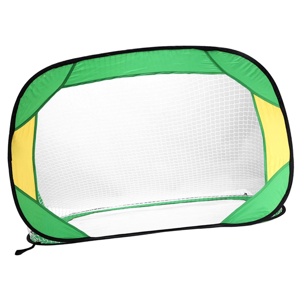 Kids Small Size Portable Soccer Goal Football Gate Outdoor Sport Training Toy - Green