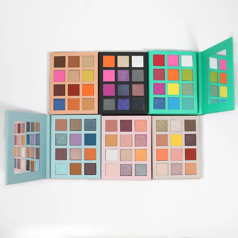 No Logo Private Label High Pigment 12 Color Eyeshadow Palette