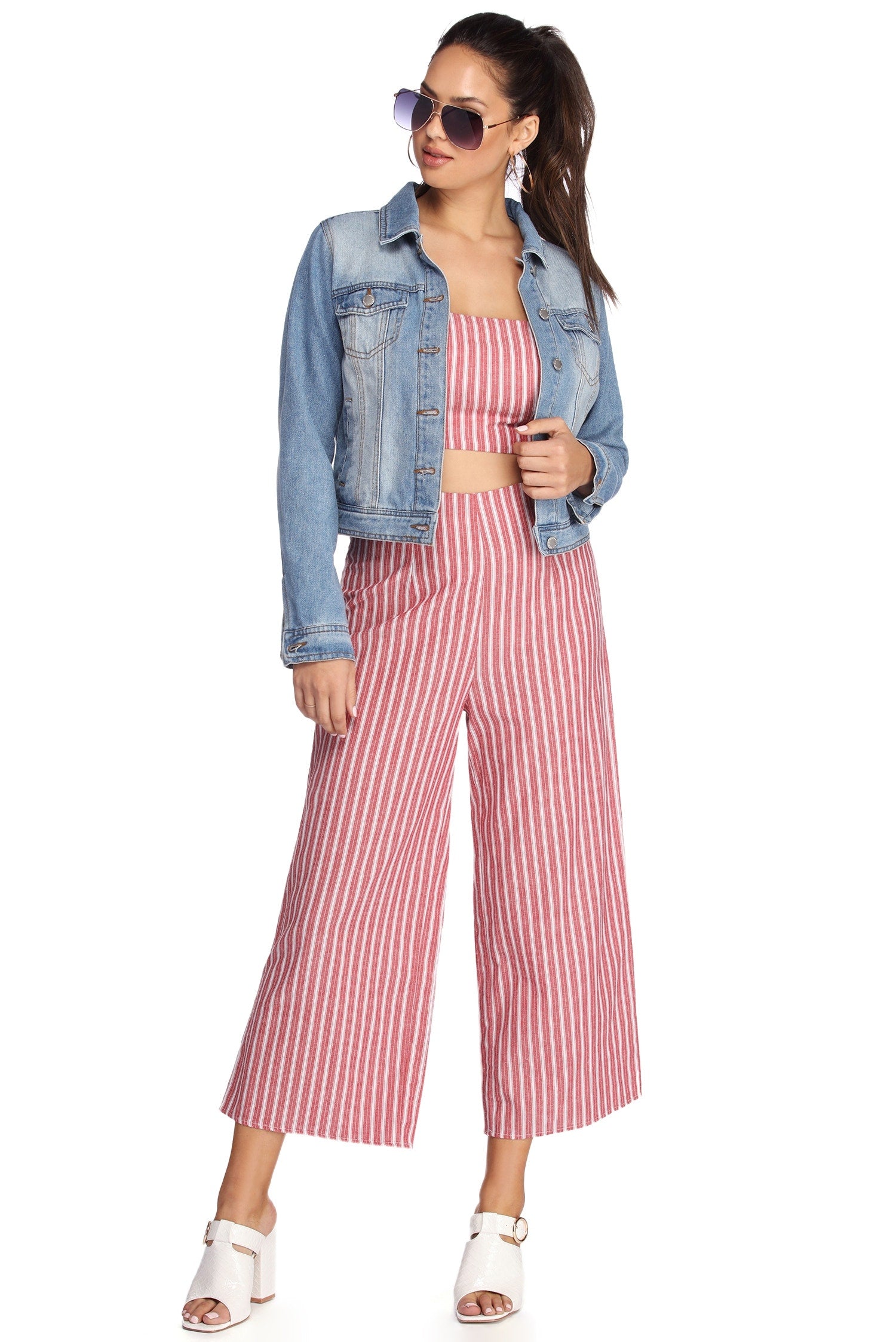 Stunt On Them In Stripes Pants