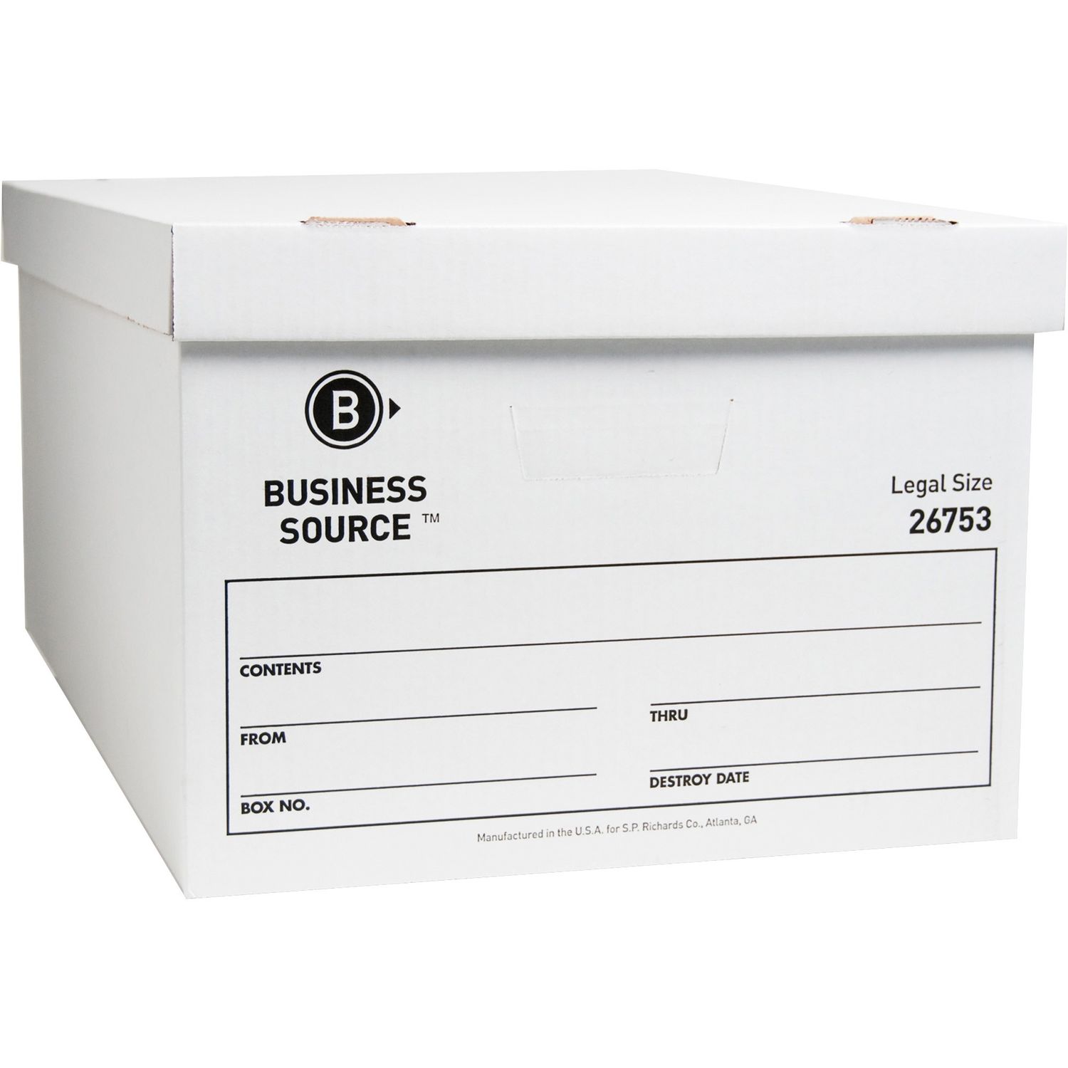 Lift-off Lid Light Duty Storage Box by Business Source BSN26753