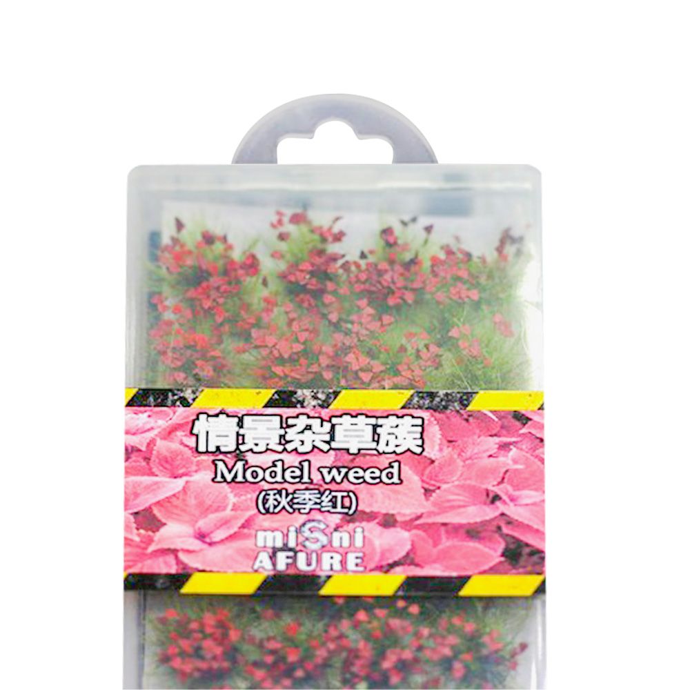 Miniatures Handmade Bush Scale Train Landscape Scene Simulated Building Grass Mate Doll Grass Model Simulation Model Grass Tuft TYPE E