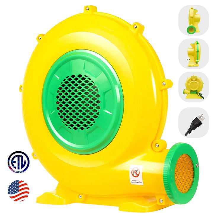 CoMiracle 550 Watt Bounce House Air Blower， 0.73 HP Air Pump Fan for Inflatable Bouncy Water Slide