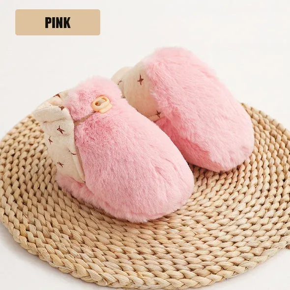 🔥BIG SALE - 49% OFF🔥🔥Baby Cartoon Plush Cotton Toddler Shoes