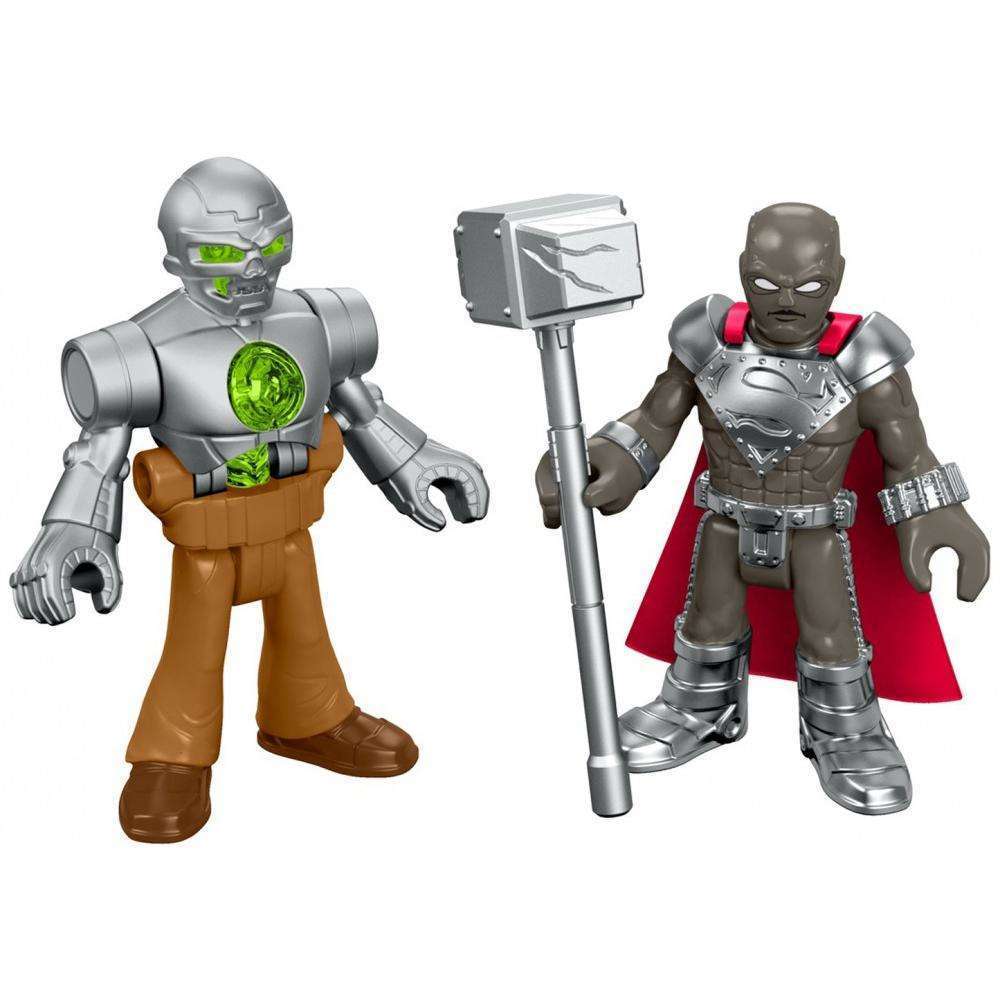 Imaginext DC Super Friends Steel and Metallo