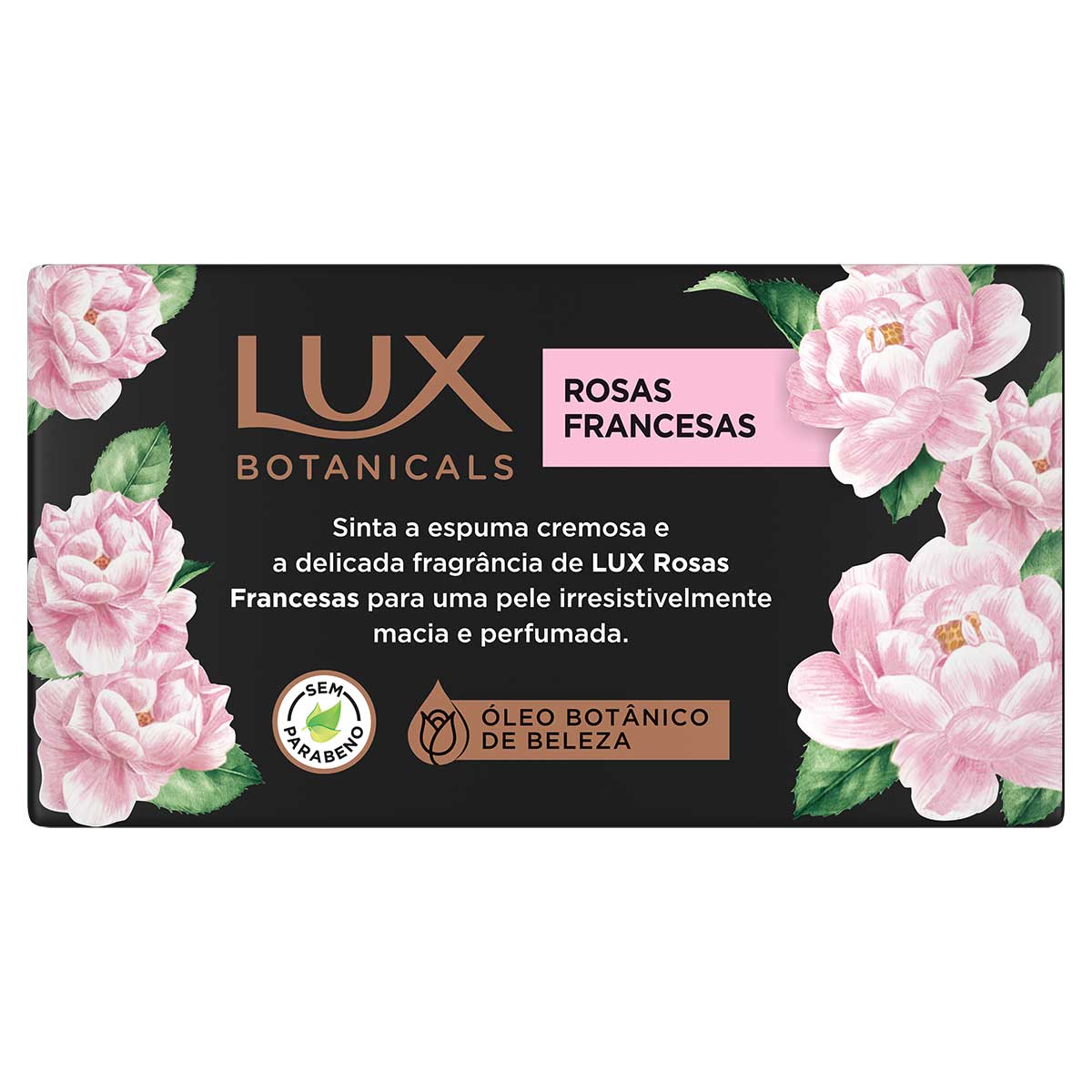 Sabonete em Barra de Glicerina Rosas Francesas Lux Botanicals 6 Unidades 85g Cada Leve Mais Pague Menos
