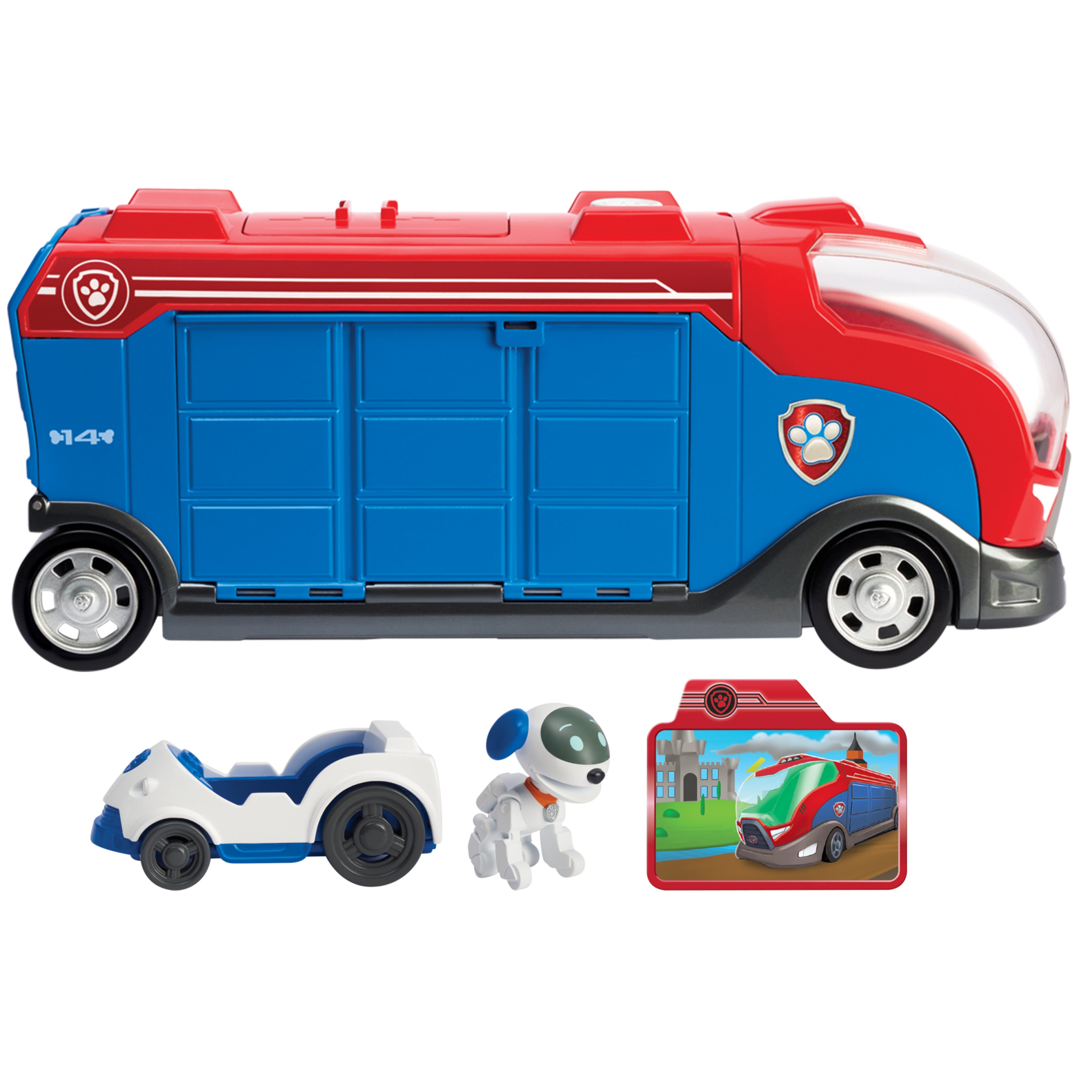 Paw Patrol Mission Paw - Mission Cruiser - Robo Dog and Vehicle